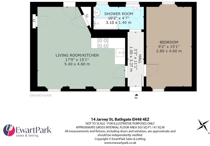 Jarvey Street, Bathgate, West Lothian, EH48 floorplan