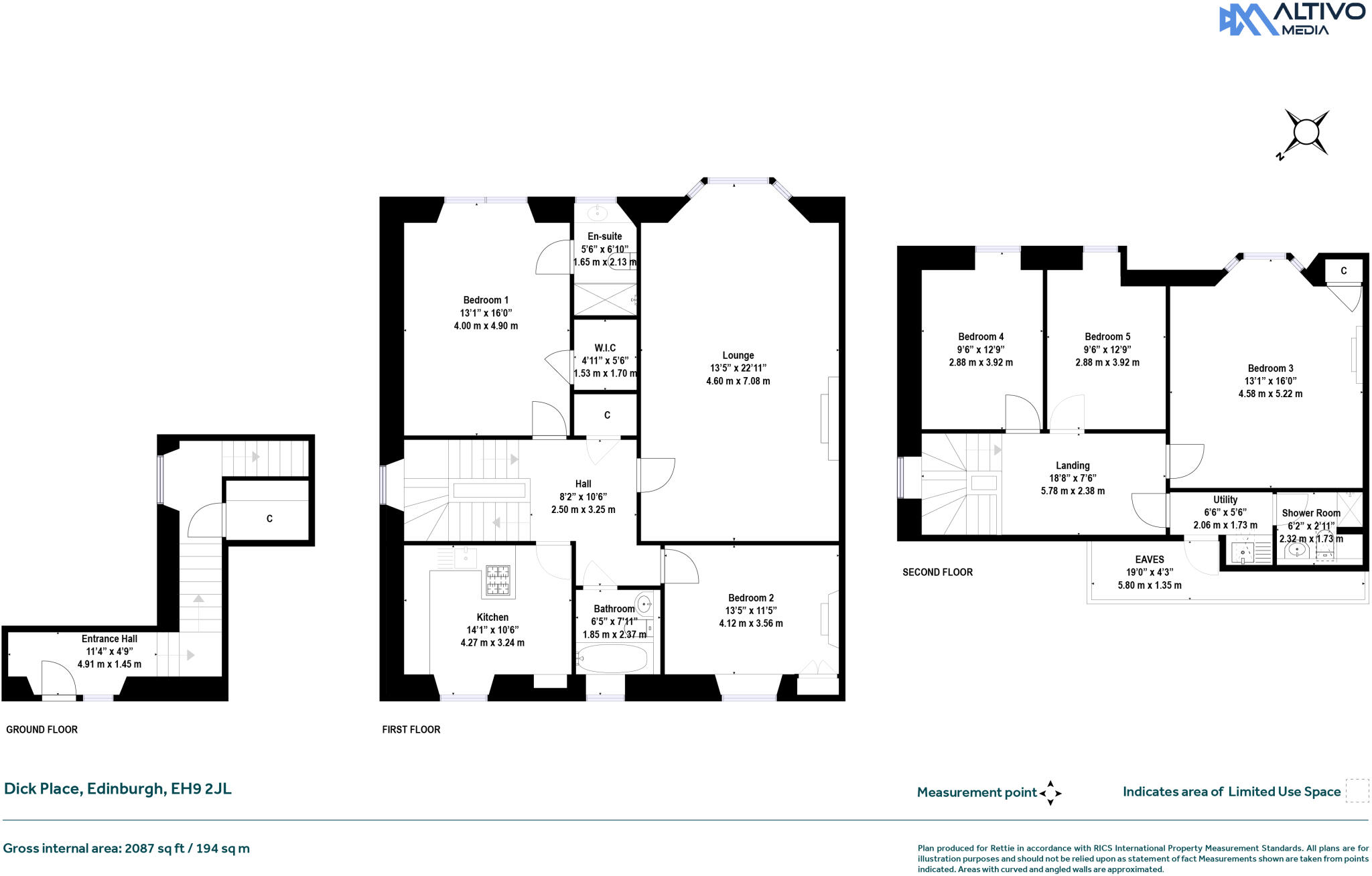 Dick Place, Edinburgh floorplan