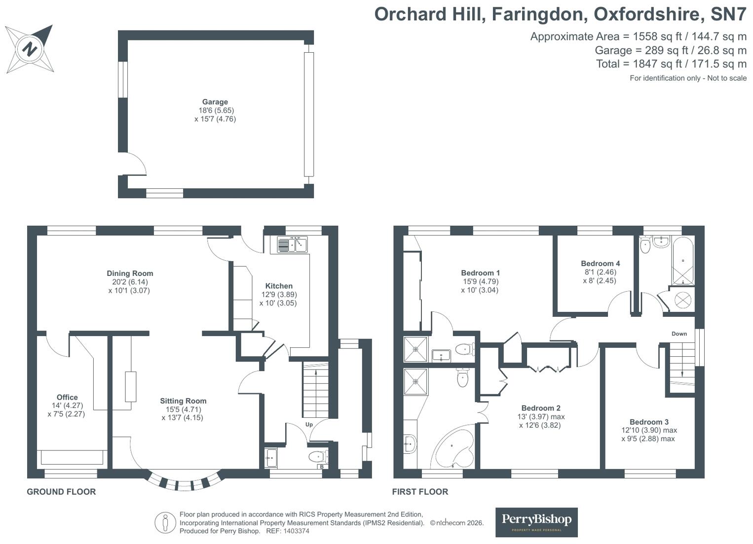 Orchard Hill, Faringdon, Oxfordshire, SN7 floorplan