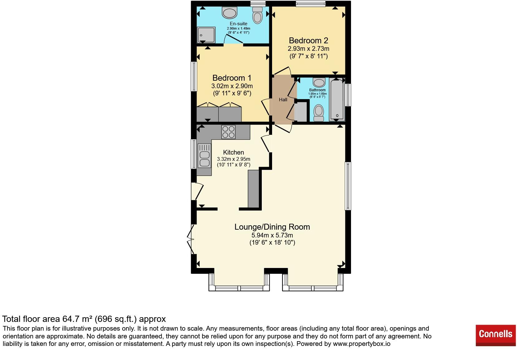 Hampton Loade Park Homes, Hampton Loade, Bridgnorth floorplan