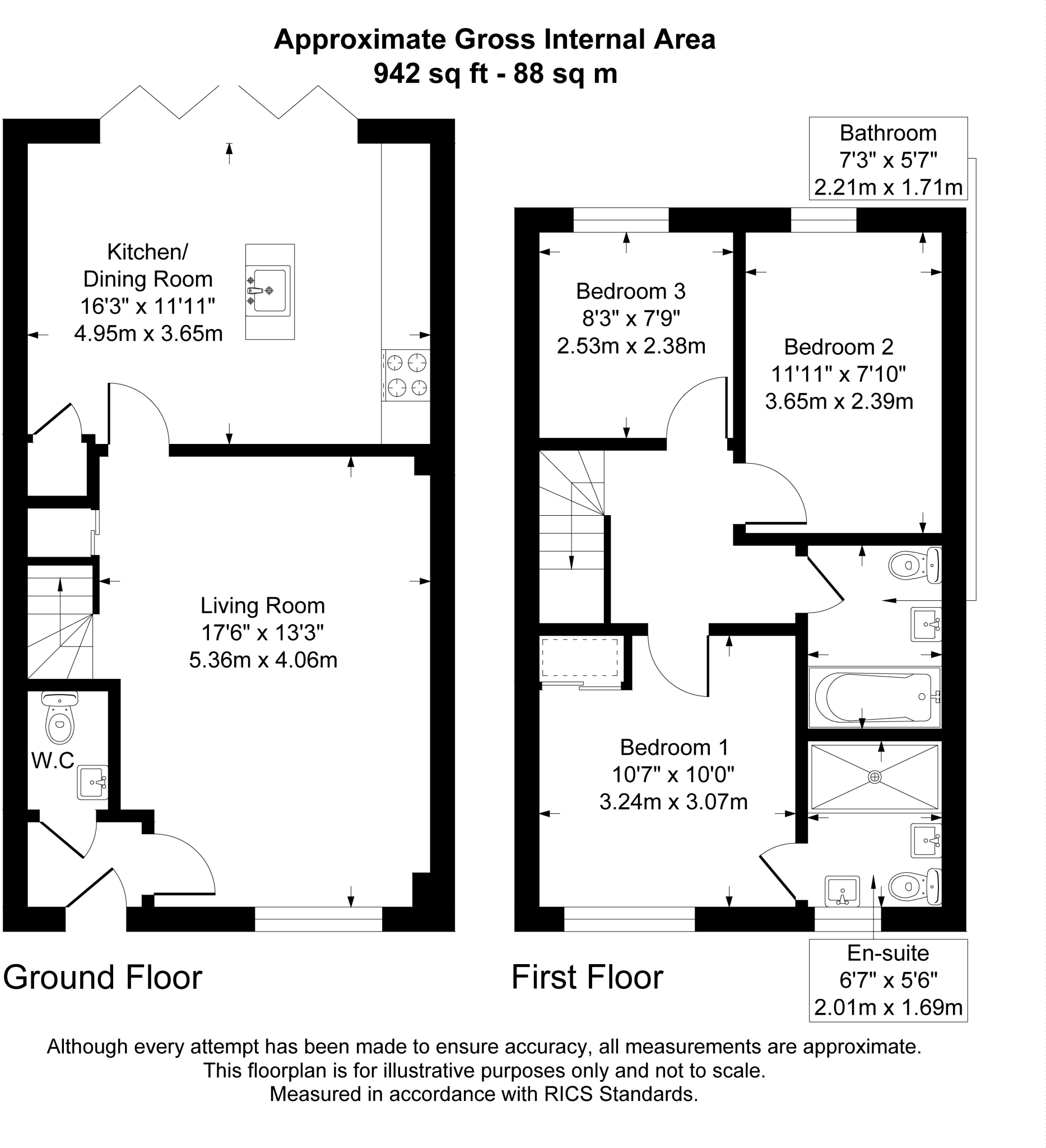 Rudds Green, Nafferton, East Riding Of Yorkshire floorplan