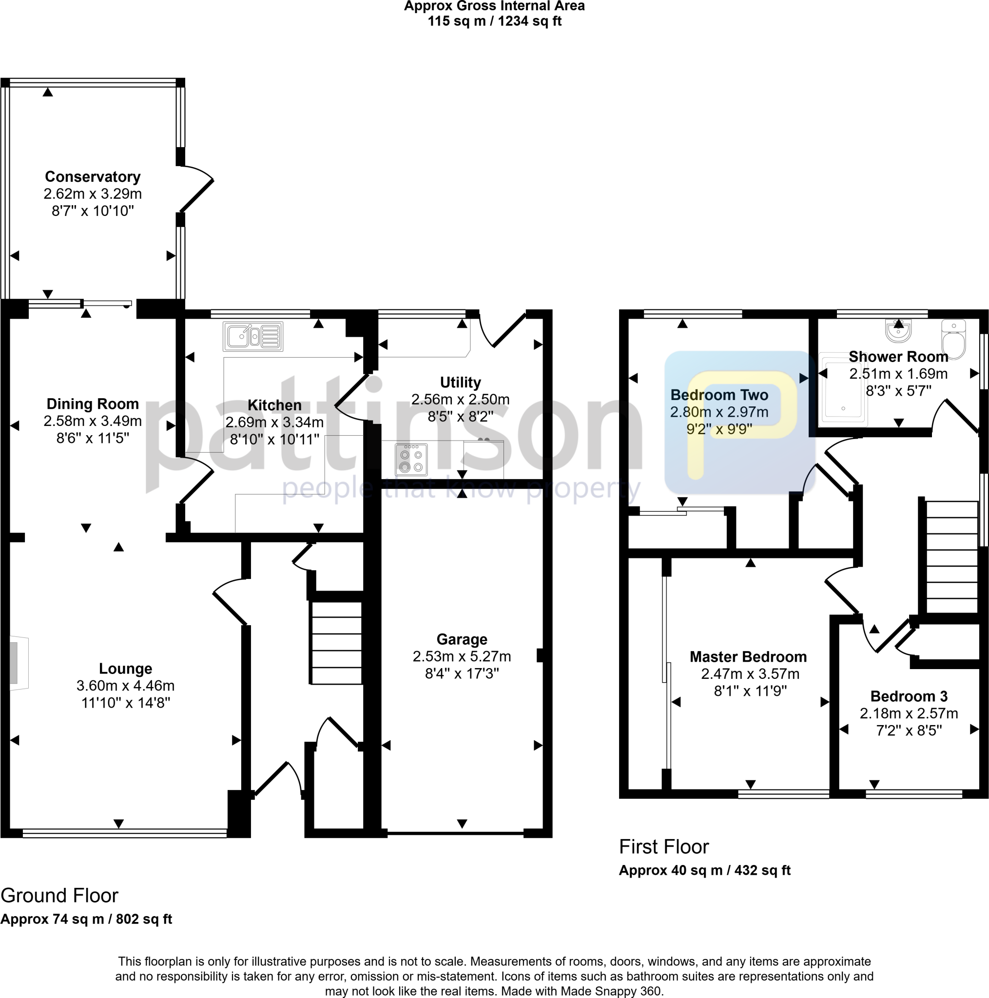 Tweed Avenue, Ellington, Morpeth, Northumberland, NE61 5ES floorplan