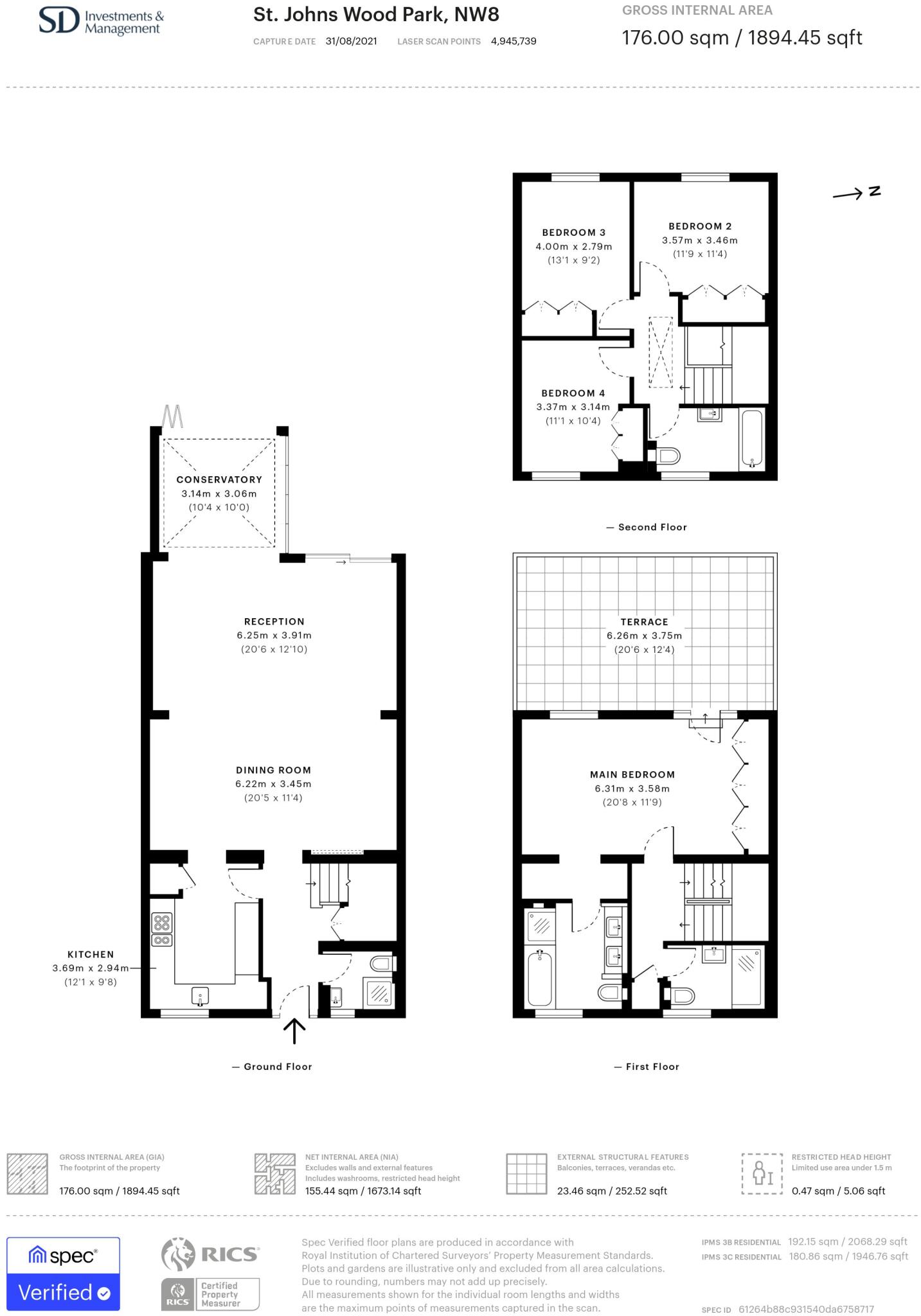 Court Close, St. Johns Wood Park, London, NW8 floorplan
