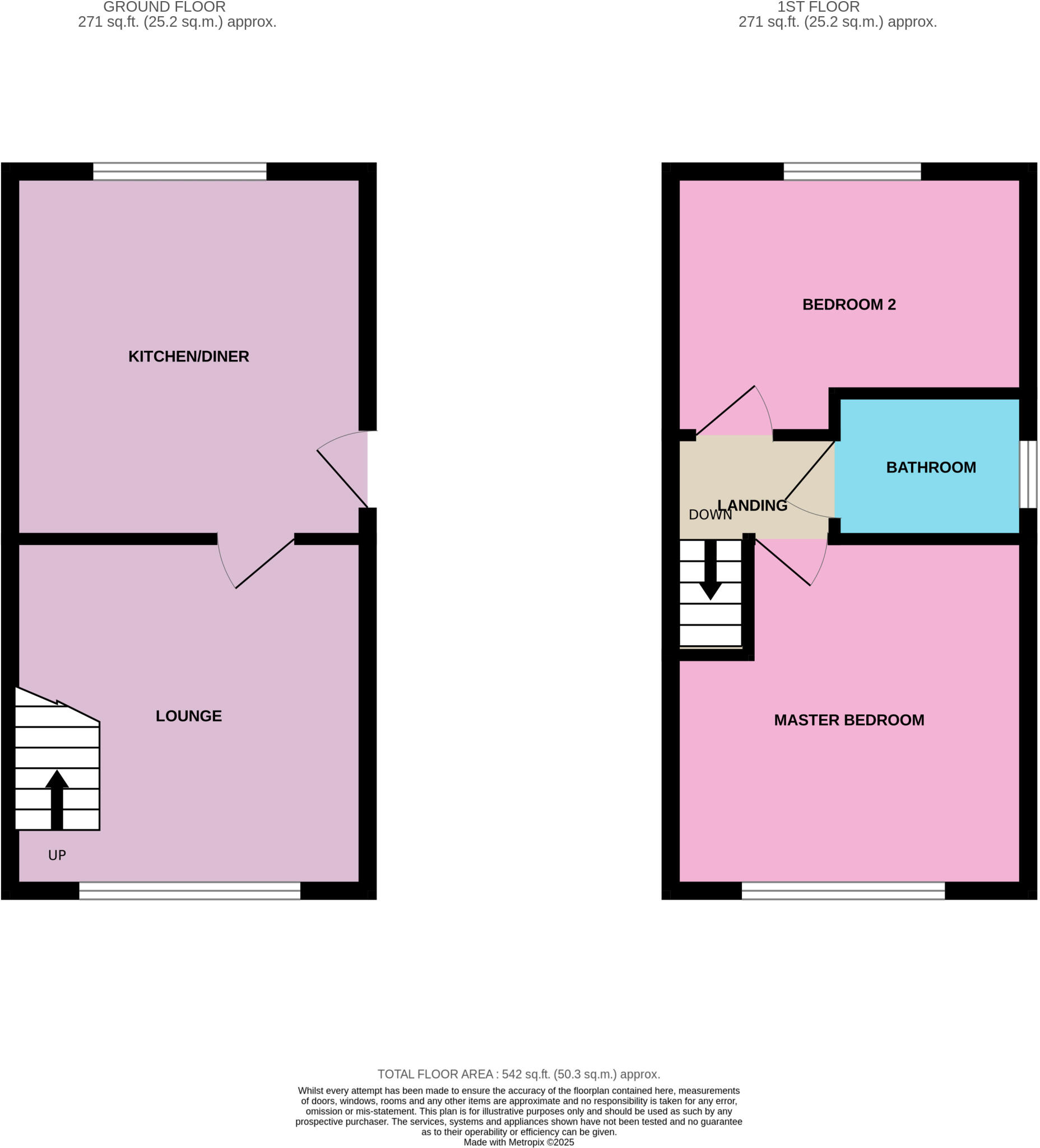 Lee Green, Mirfield, West Yorkshire, WF14 floorplan
