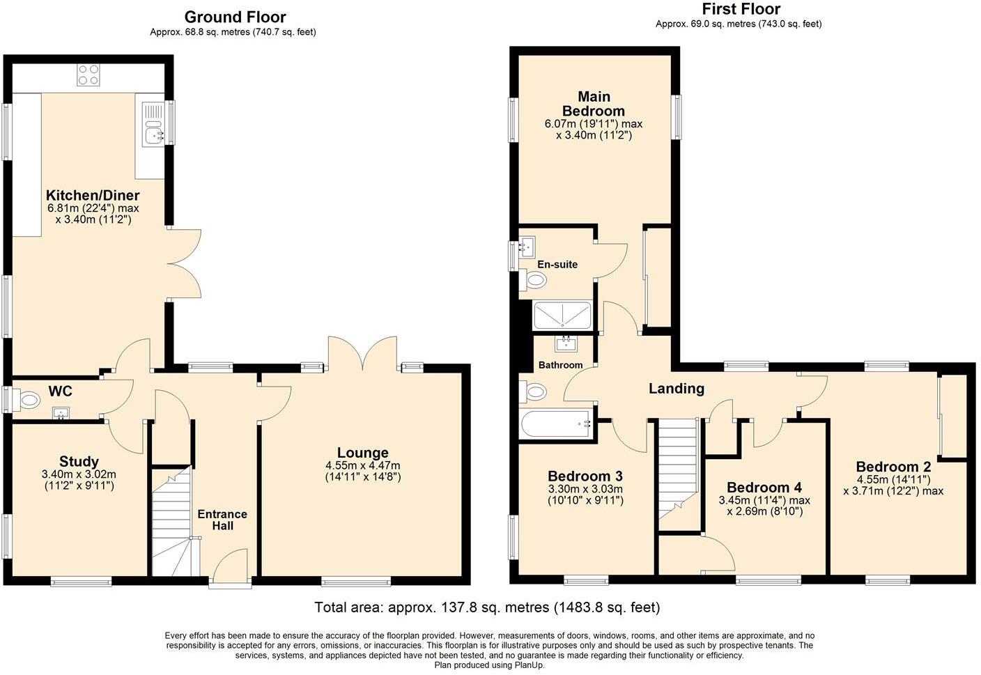 Swallow Drive, Wymondham, NR18 floorplan