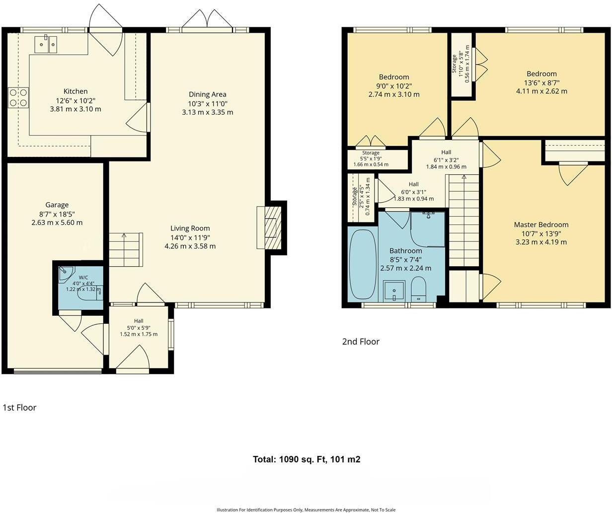 Orchard Close, Bishops Itchington floorplan