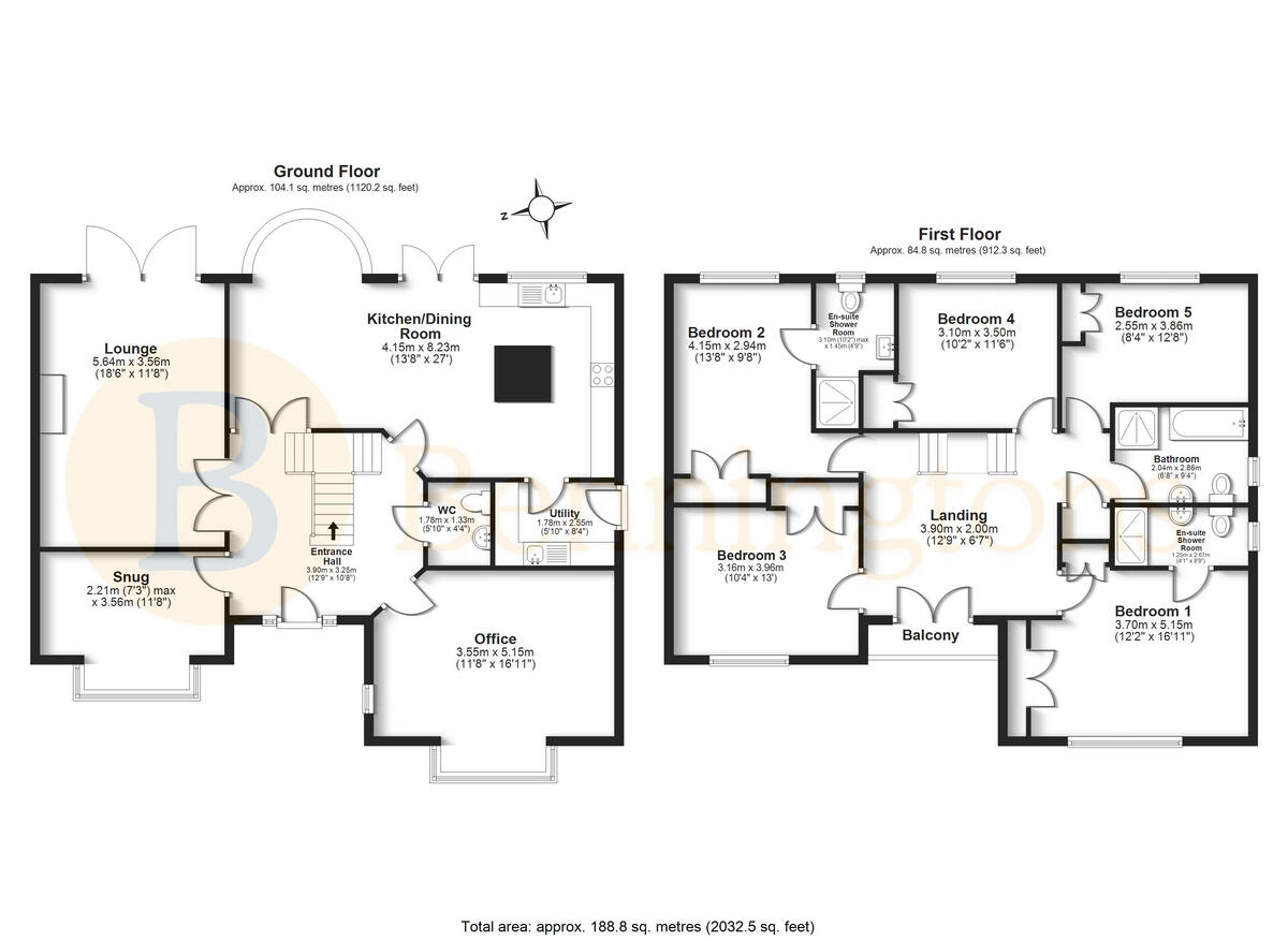 20 Thomas Road, Fernwood NG24 3FU floorplan