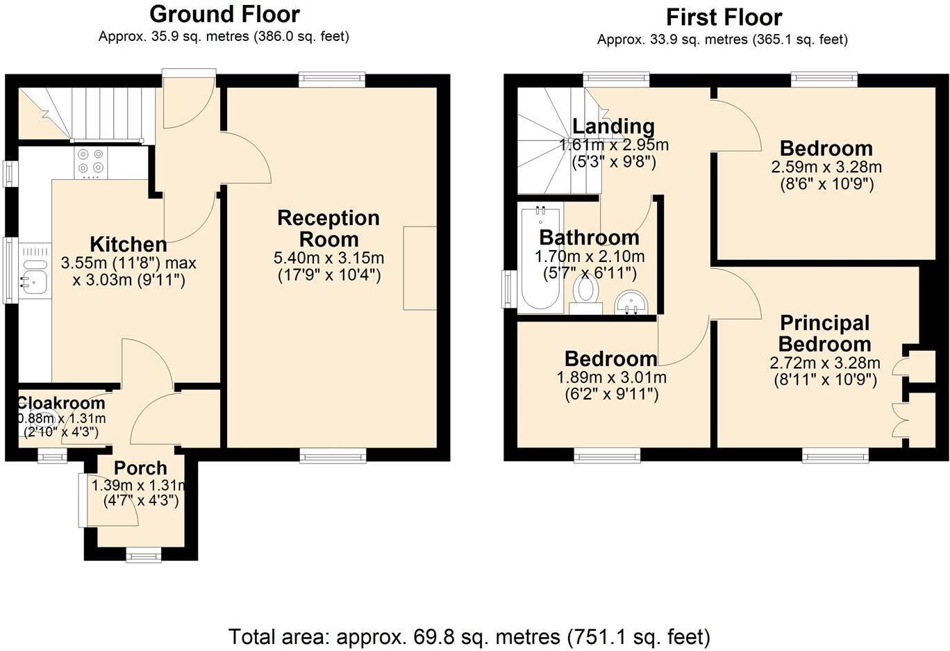 Denman Crescent, Stoney Middleton, Hope Valley floorplan
