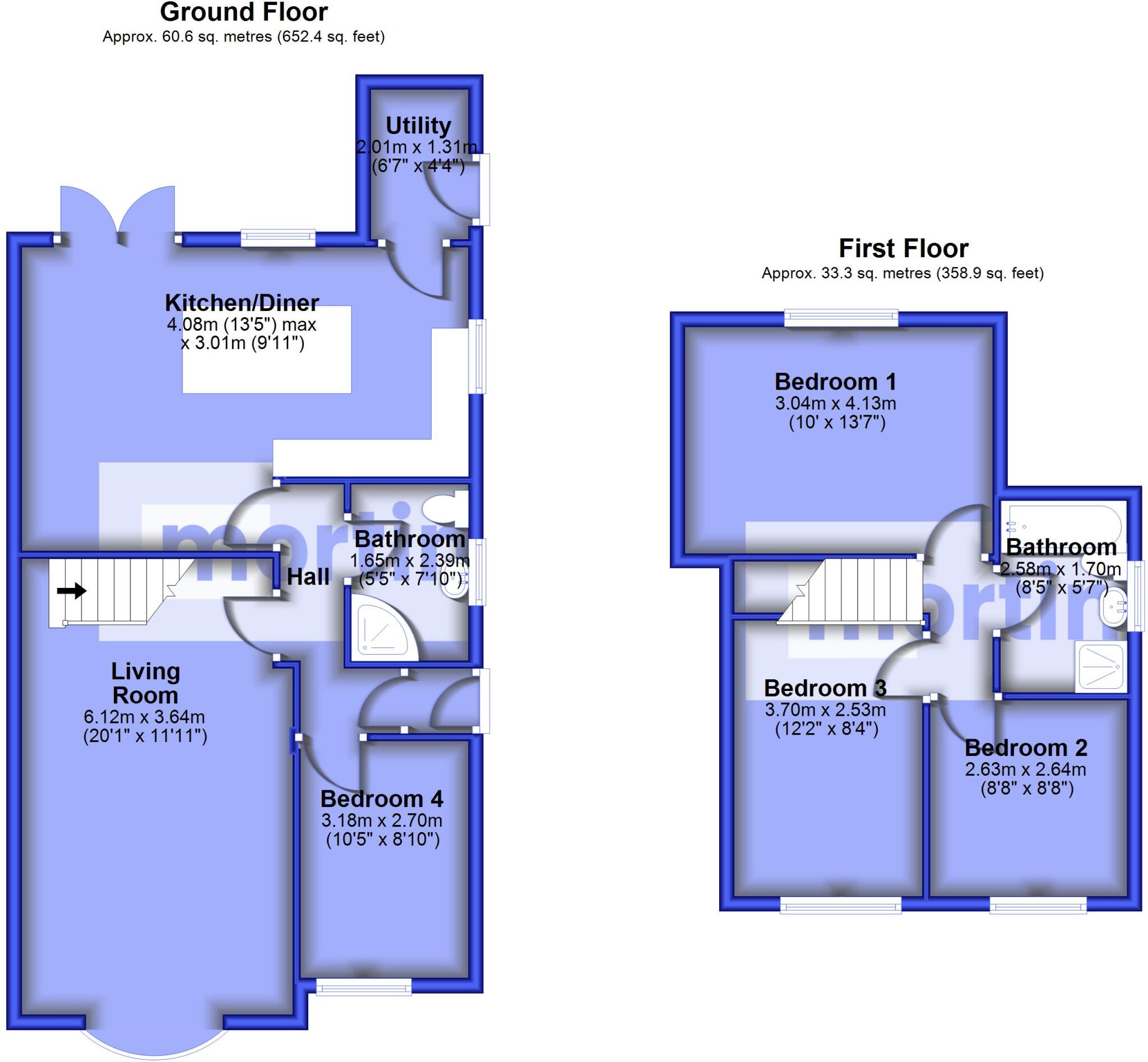 Shelley Drive, Accrington, Lancashire, BB5 floorplan