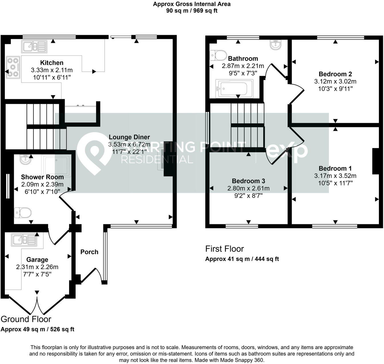 Russet Way, Burnham-on-crouch, CM0 8RB floorplan