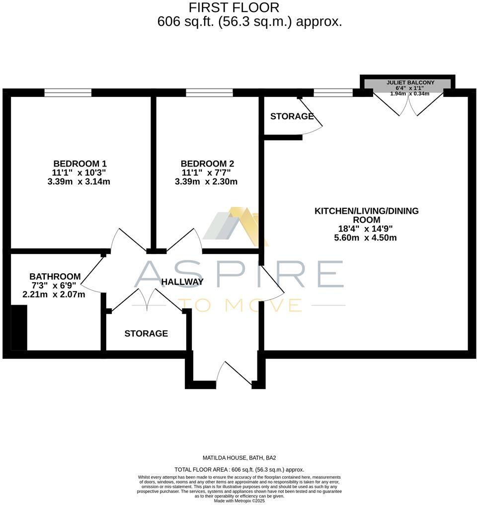 Matilda House, Mulberry Park, Bath, BA2 floorplan