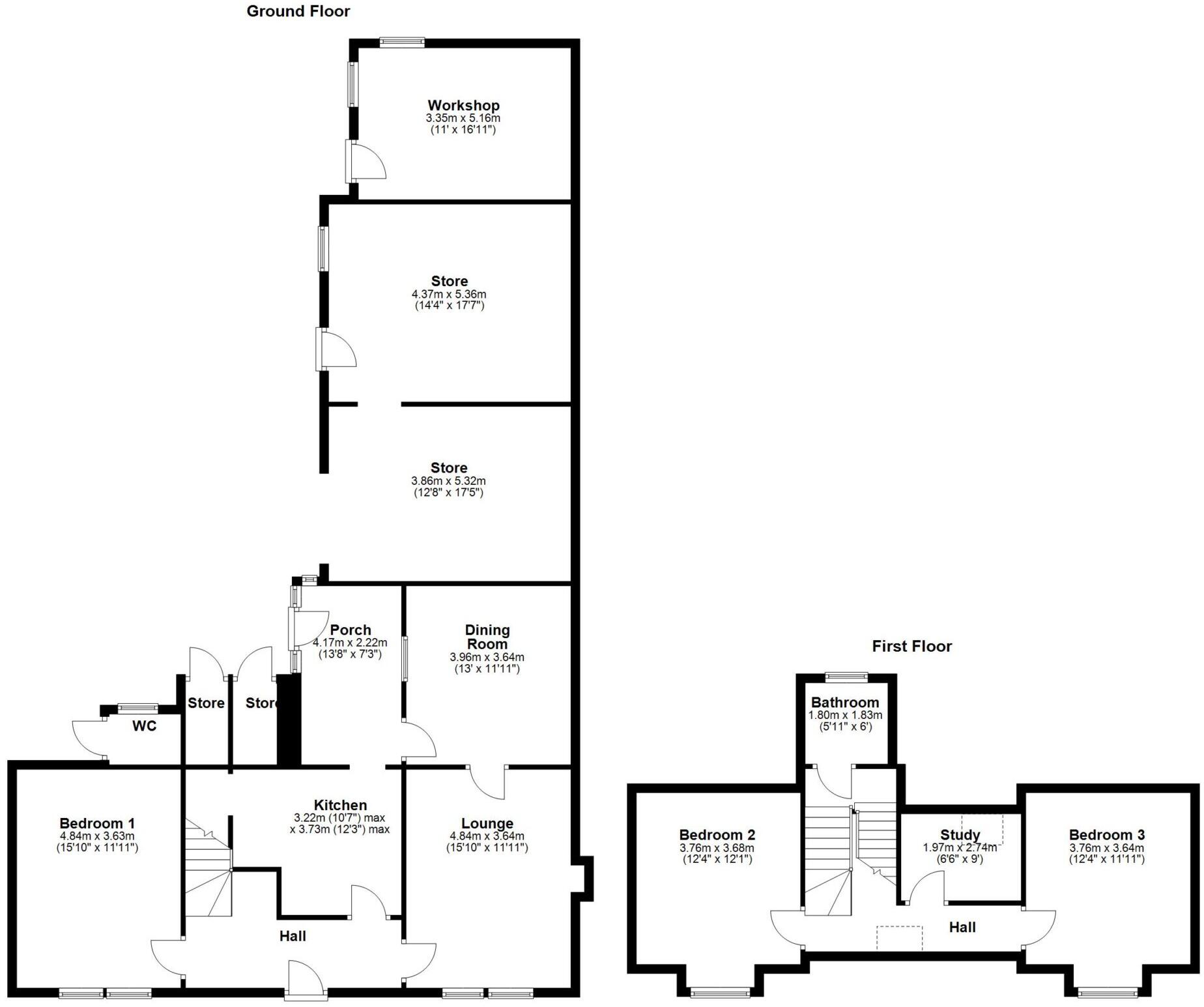 Kingslea, Main Street, Houston floorplan