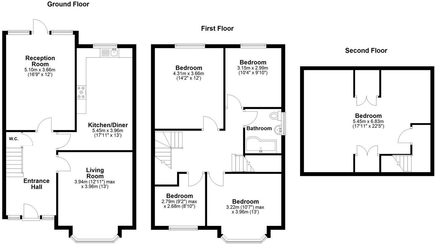 Christchurch Road, Oxton, Wirral floorplan