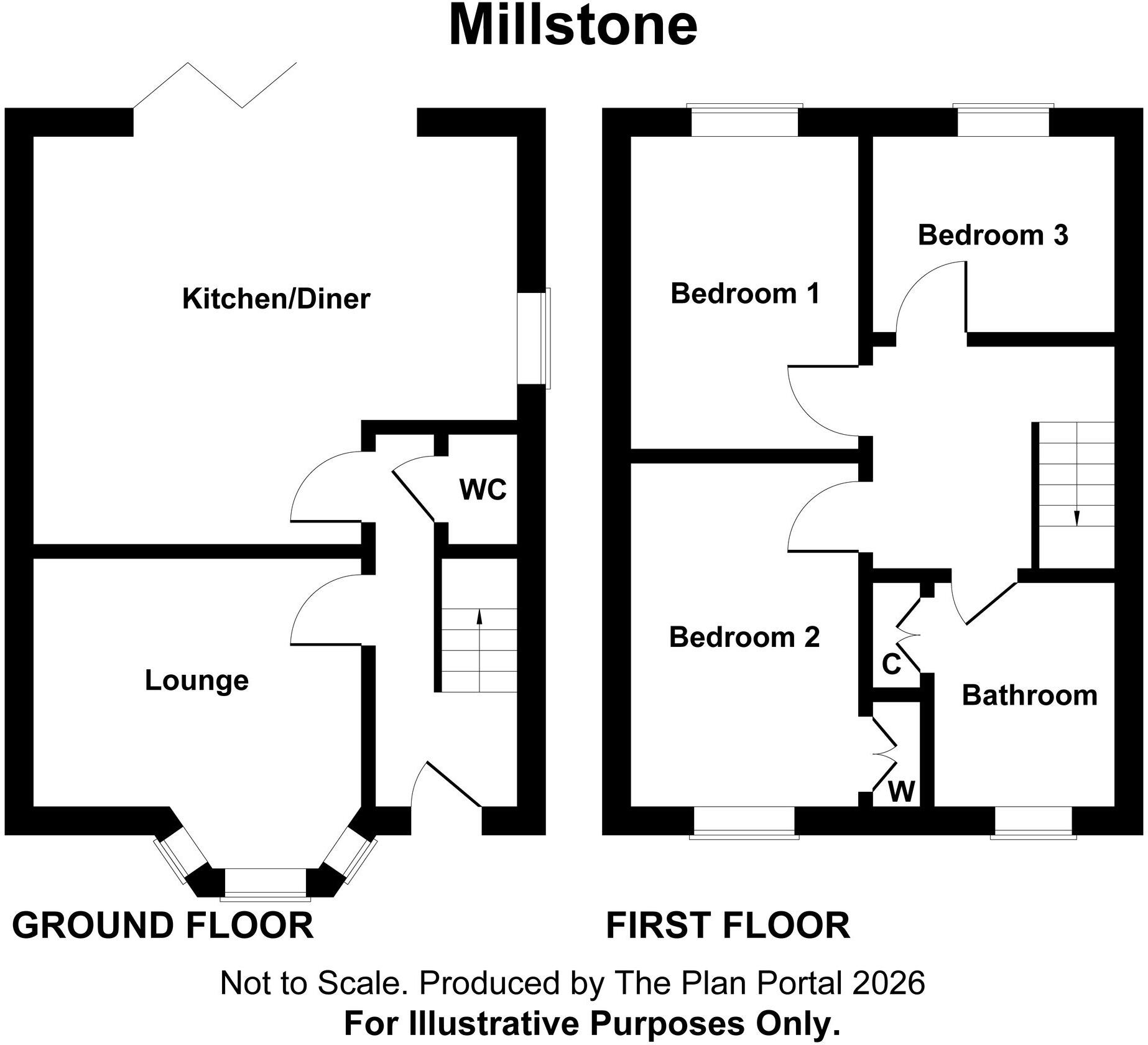 Millstone Lane, Nantwich, CW5 floorplan
