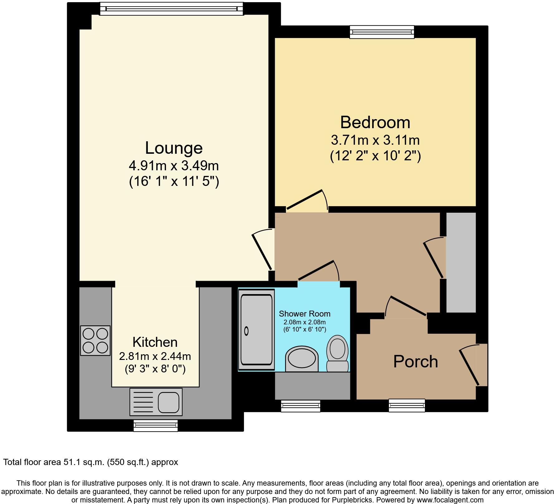 Elliot Way, Deal, CT14 floorplan