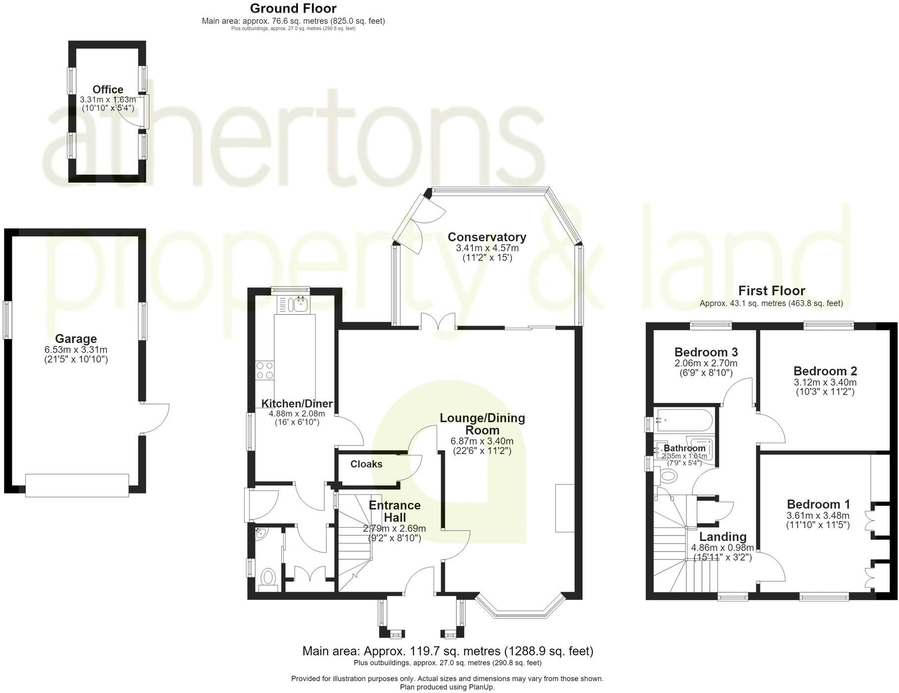 Kingsmill Avenue, Whalley, BB7 floorplan