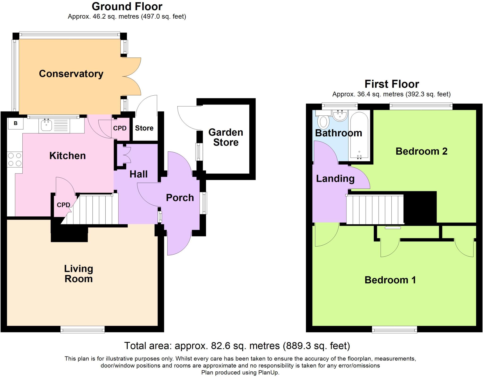 The Grove, Warmley floorplan