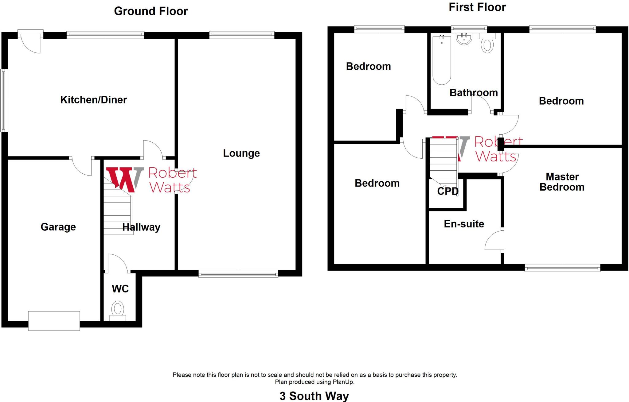 South Way, East Bierley, Bradford, West Yorkshire, BD4 floorplan