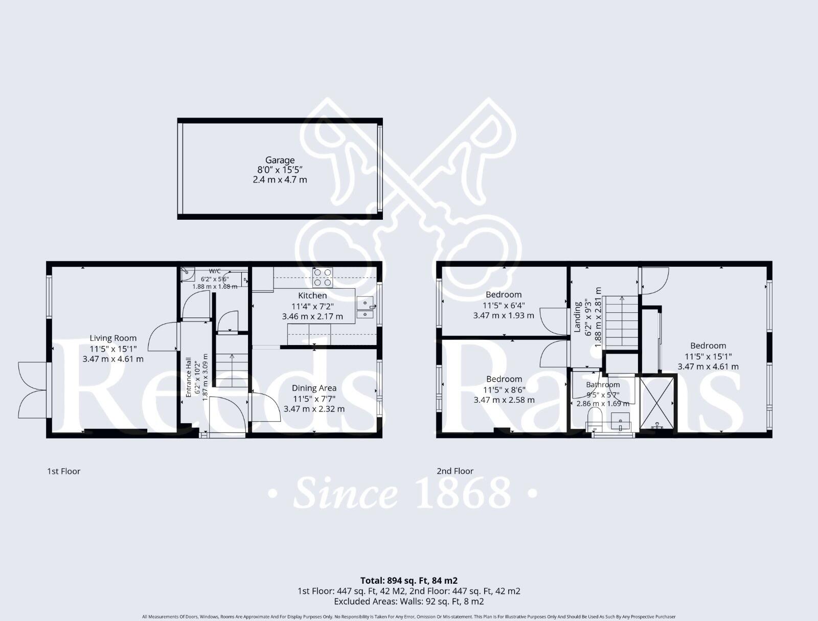 Badsey Lane, Evesham, Worcestershire, WR11 floorplan