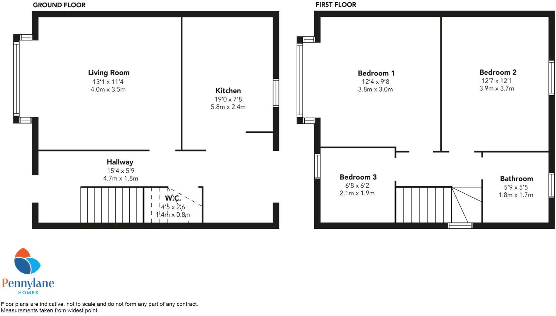 Douglas Road, Renfrew, PA4 floorplan