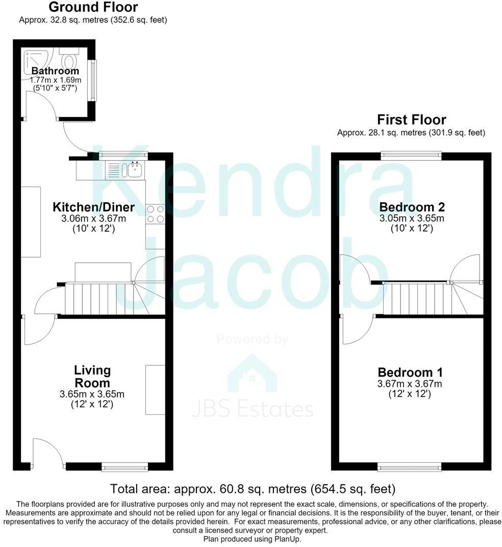 Netherton Road, Worksop floorplan