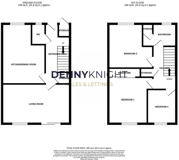 Marnock Square, Northampton, NN4 floorplan