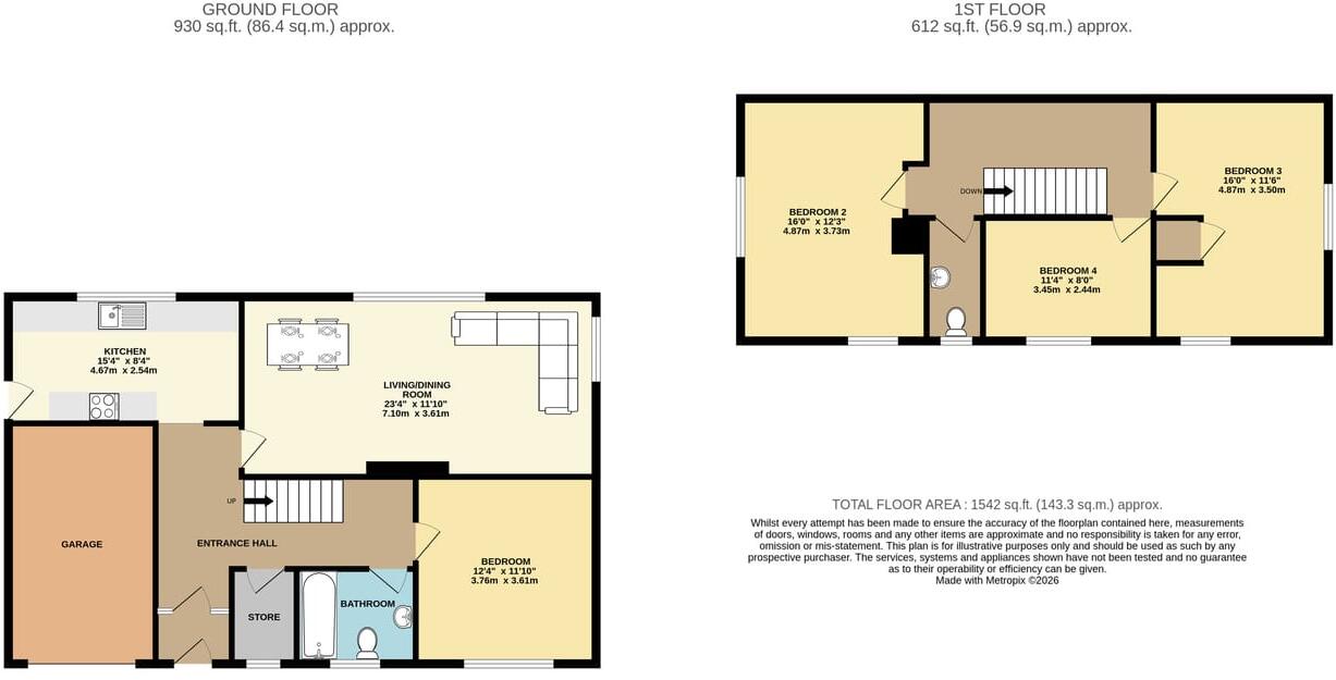 Abbey Vale, St Bees, CA27 floorplan