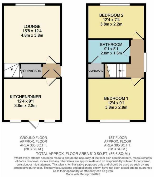 Bertrand Way, London, SE28 floorplan