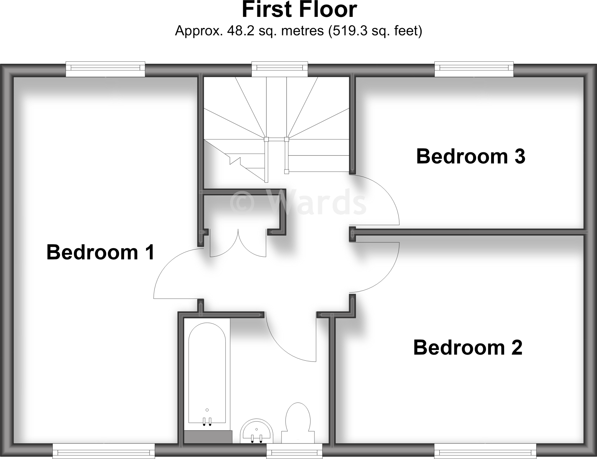 Mercer Drive, Tenterden, Kent floorplan