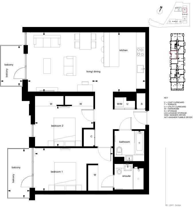 Belvedere Row Apartments, White City, London, W12 floorplan