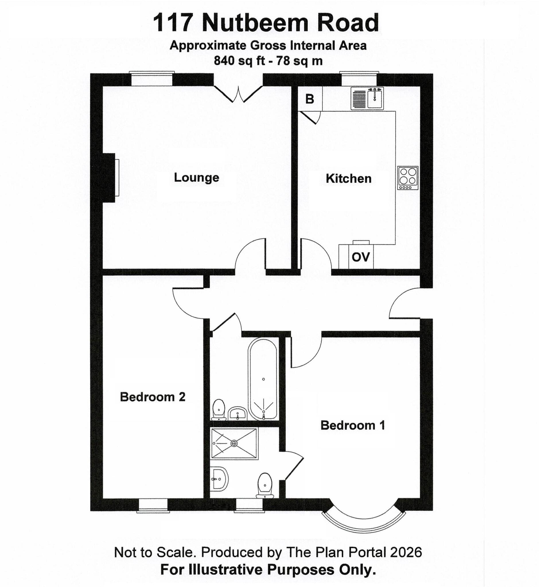 Nutbeem Road, Eastleigh, SO50 floorplan
