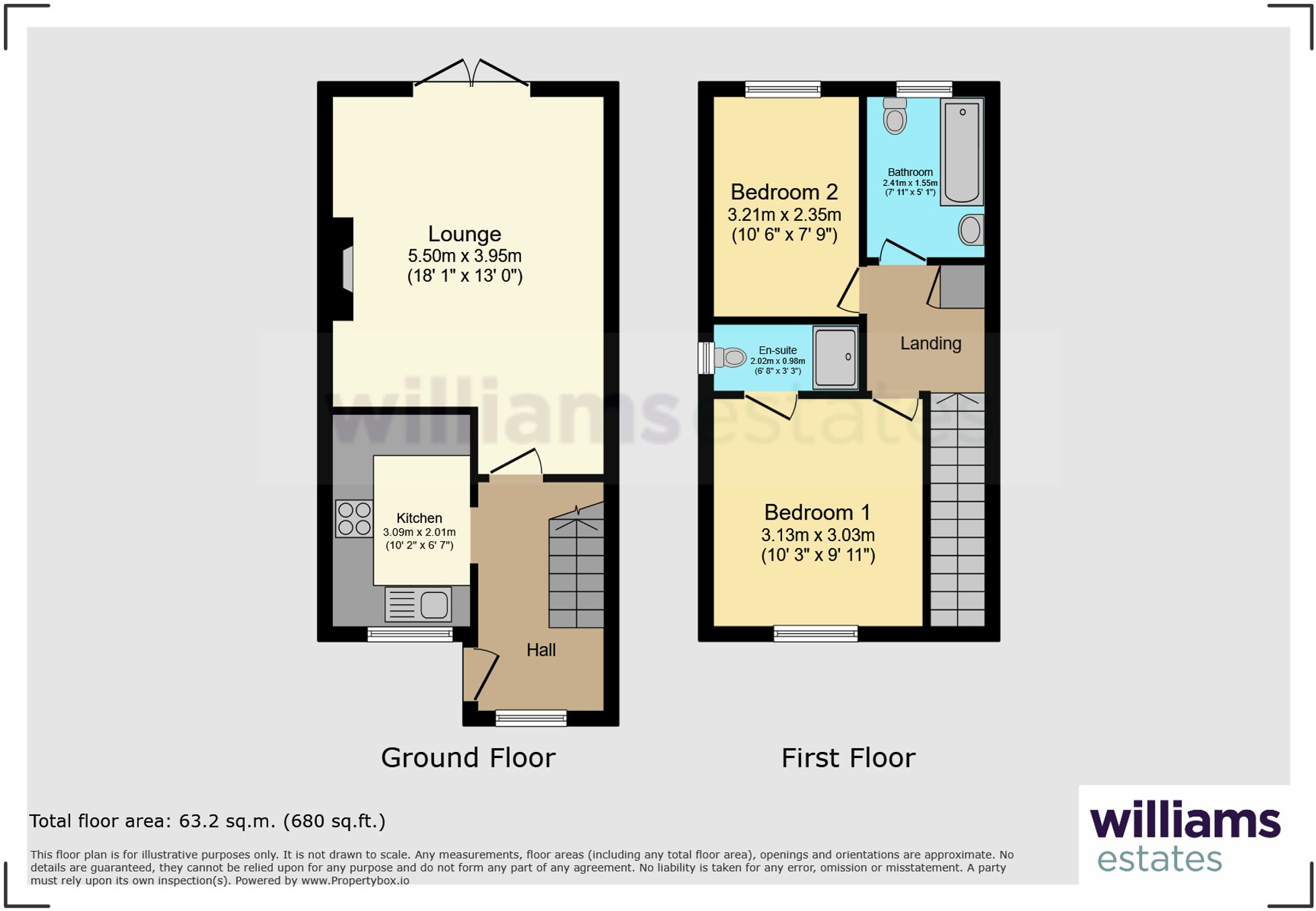 Llys Miaren, Rhyl, LL18 floorplan