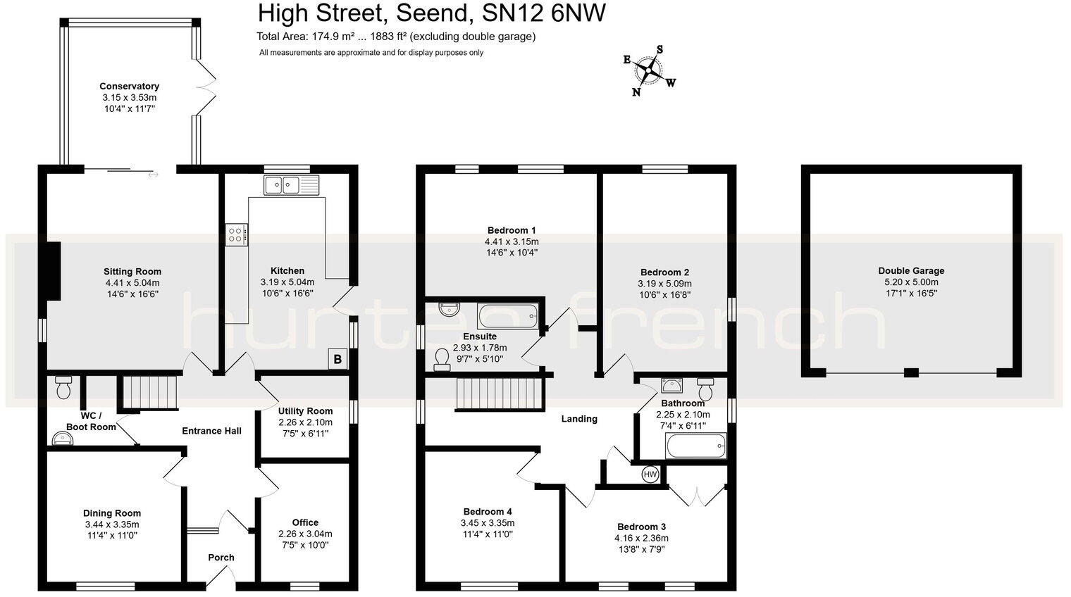High Street, Seend, Wiltshire, SN12 6NW floorplan