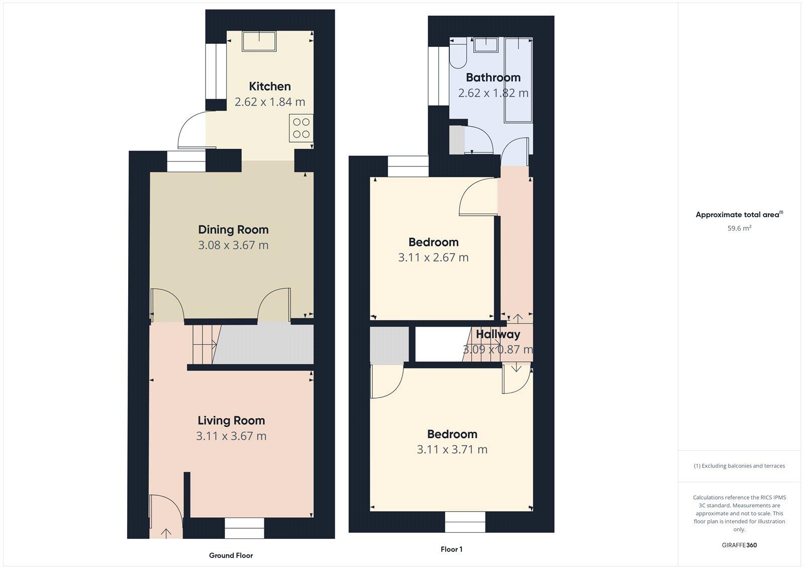 Dunmore Street, Bristol, BS4 floorplan