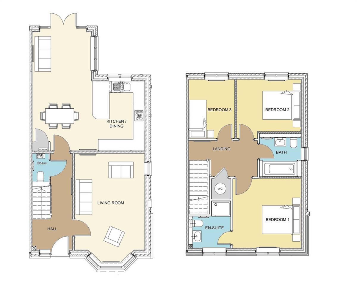 Little Orchard Close, St. Nicholas At Wade, Birchington floorplan