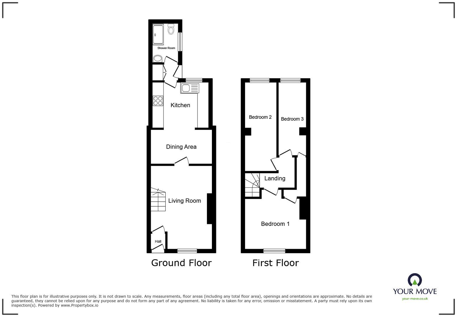 Trumpet Road, Cleator, Cumbria, CA23 floorplan