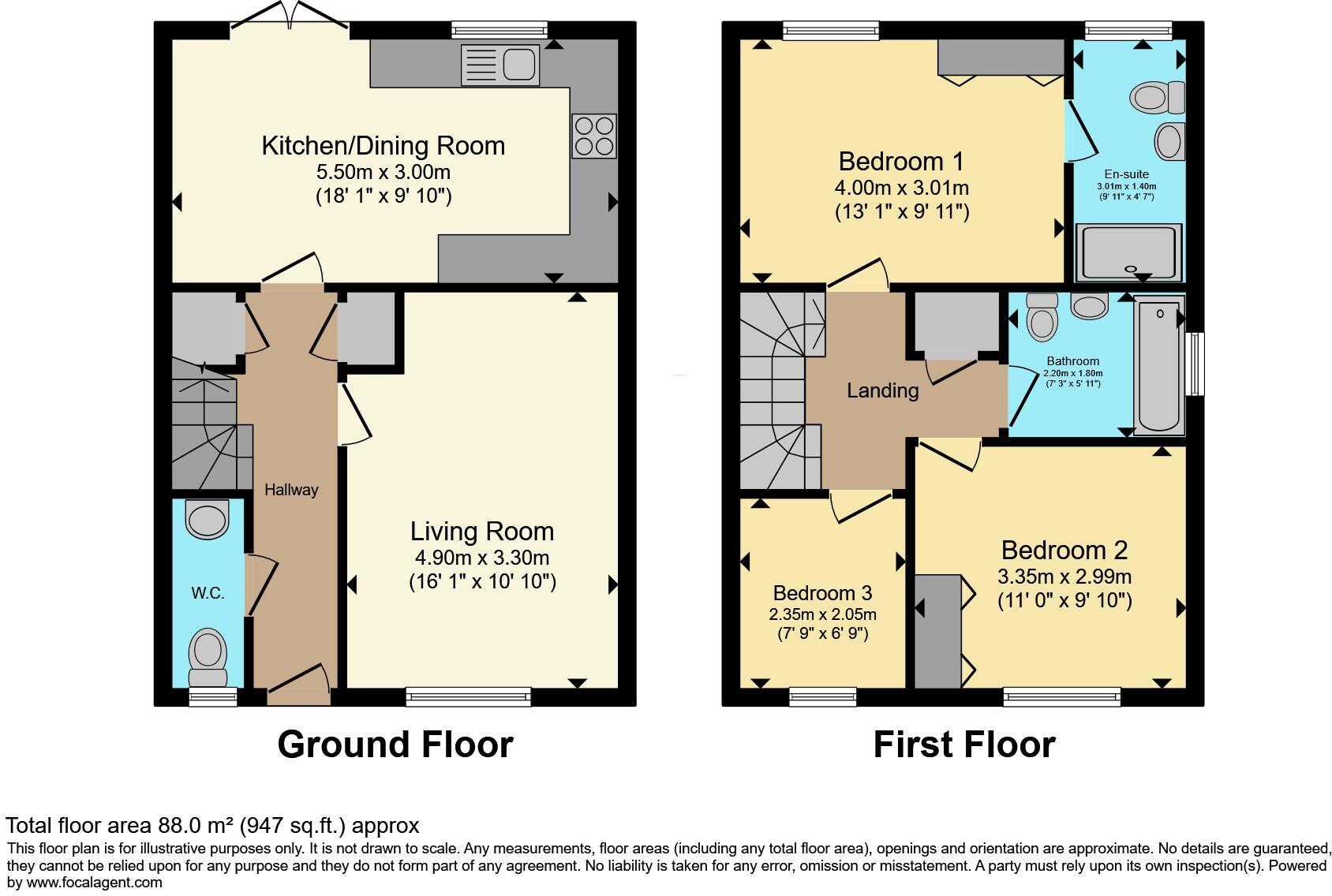 Bedell Road, Duxford, Cambridge, CB22 floorplan