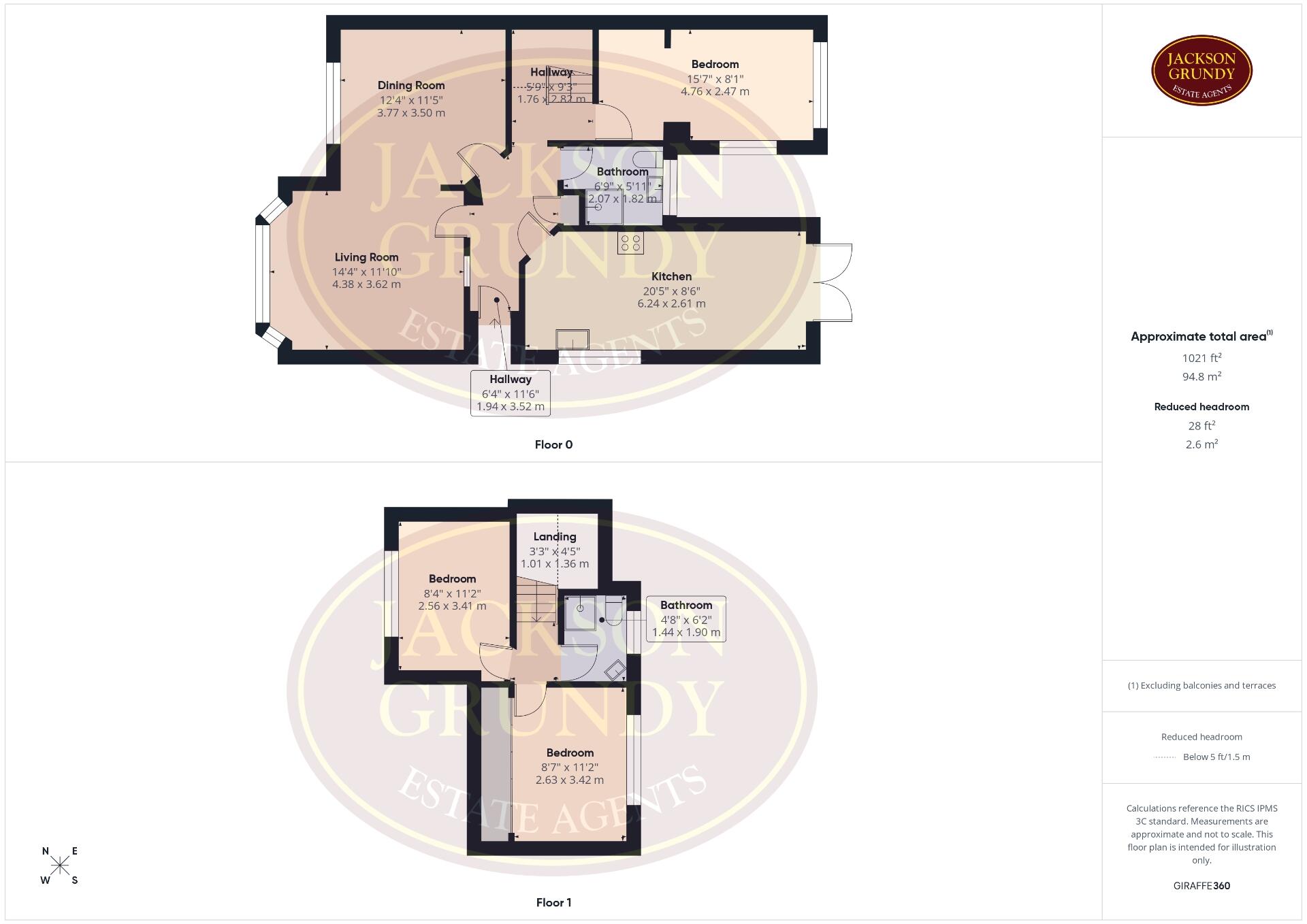 Longmynd Drive, Duston, NN5 6DJ floorplan