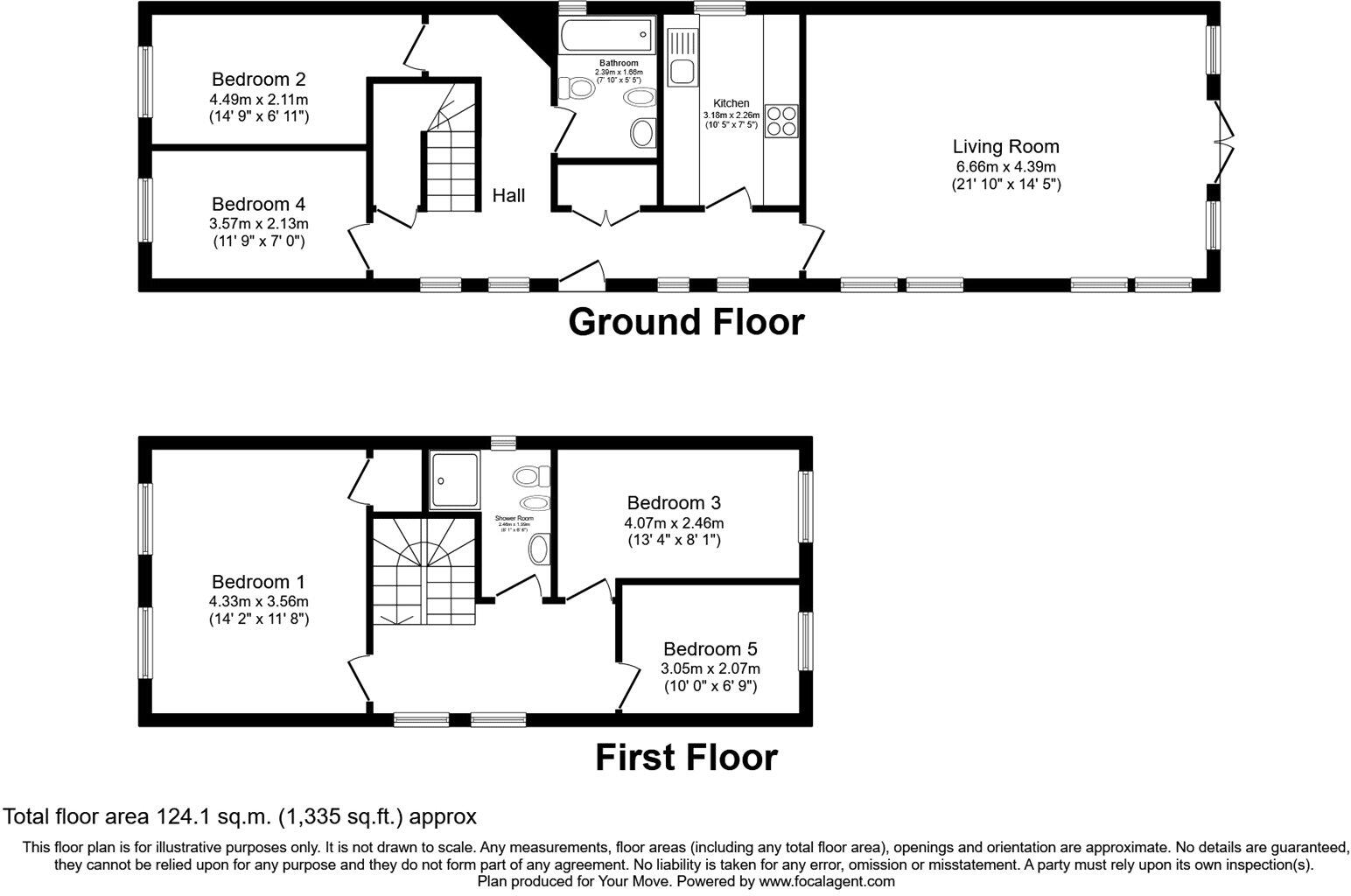 Worthington Road, Surbiton, KT6 floorplan