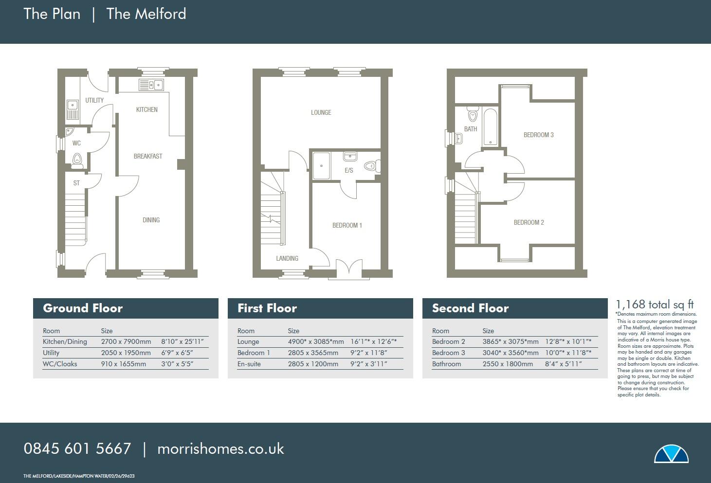 Beebys Way, Hampton Water, Peterborough floorplan