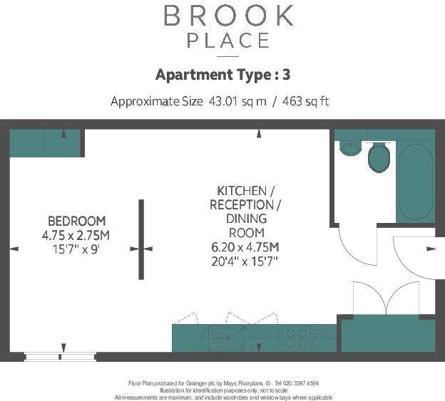 Brook Place, Sheffield Sheffield S11 floorplan