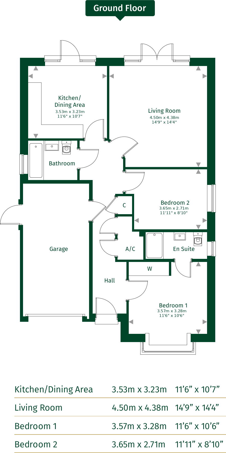 Plot 16, Whitsbury Green, Whitsbury Road, Fordingbridge, SP6 floorplan