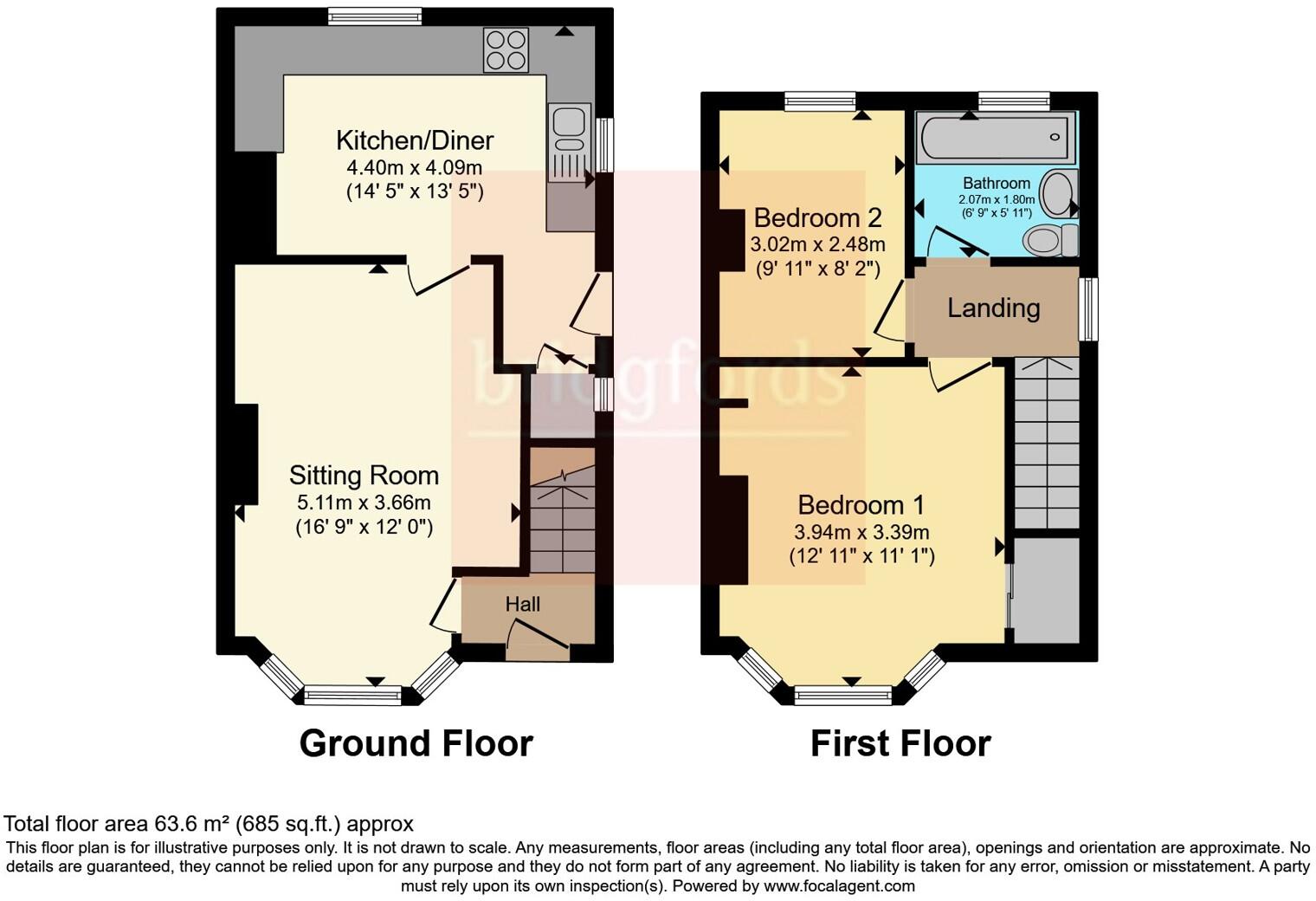 Hunters Way, STOKE-ON-TRENT, Staffordshire, ST4 floorplan