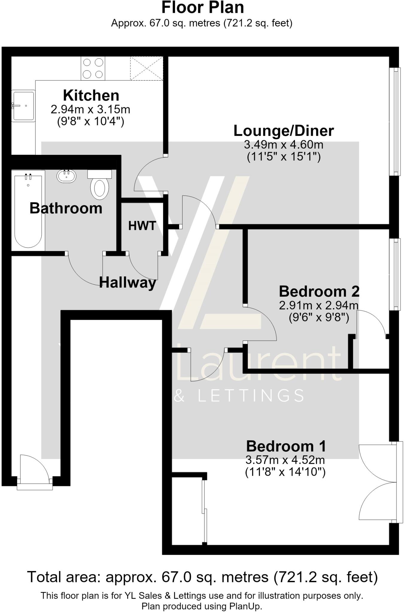 Qube Apartments, 21 Edward Street, Birmingham, B1 2RX floorplan
