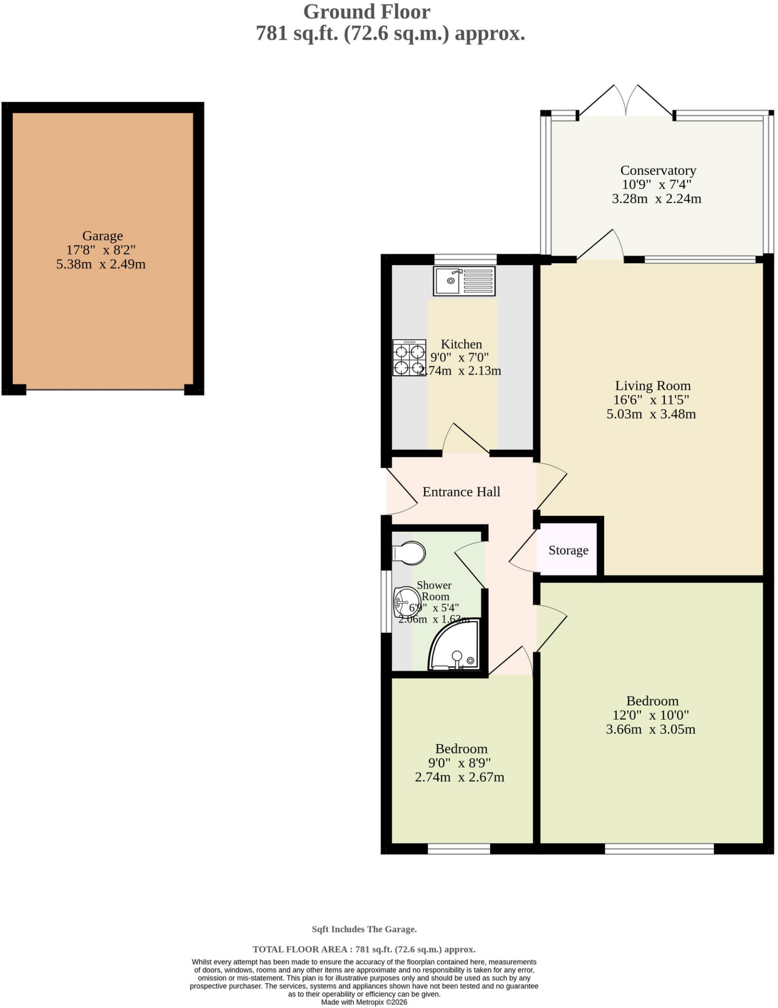Manor Park Road, Corton floorplan