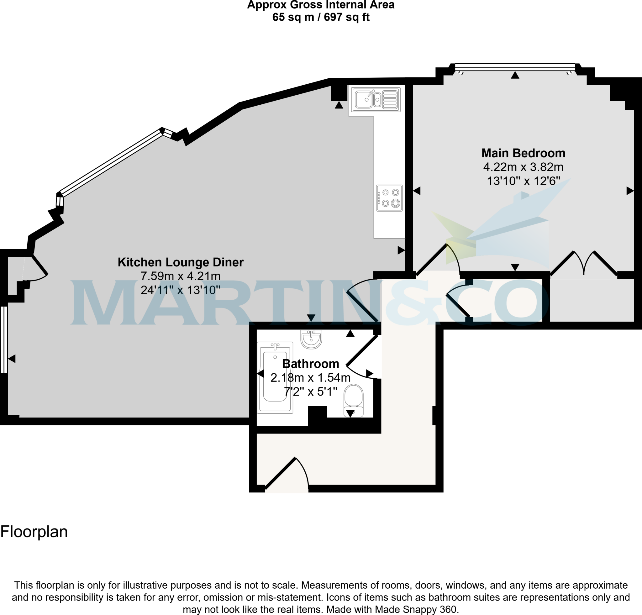 Park Street, Ashford floorplan