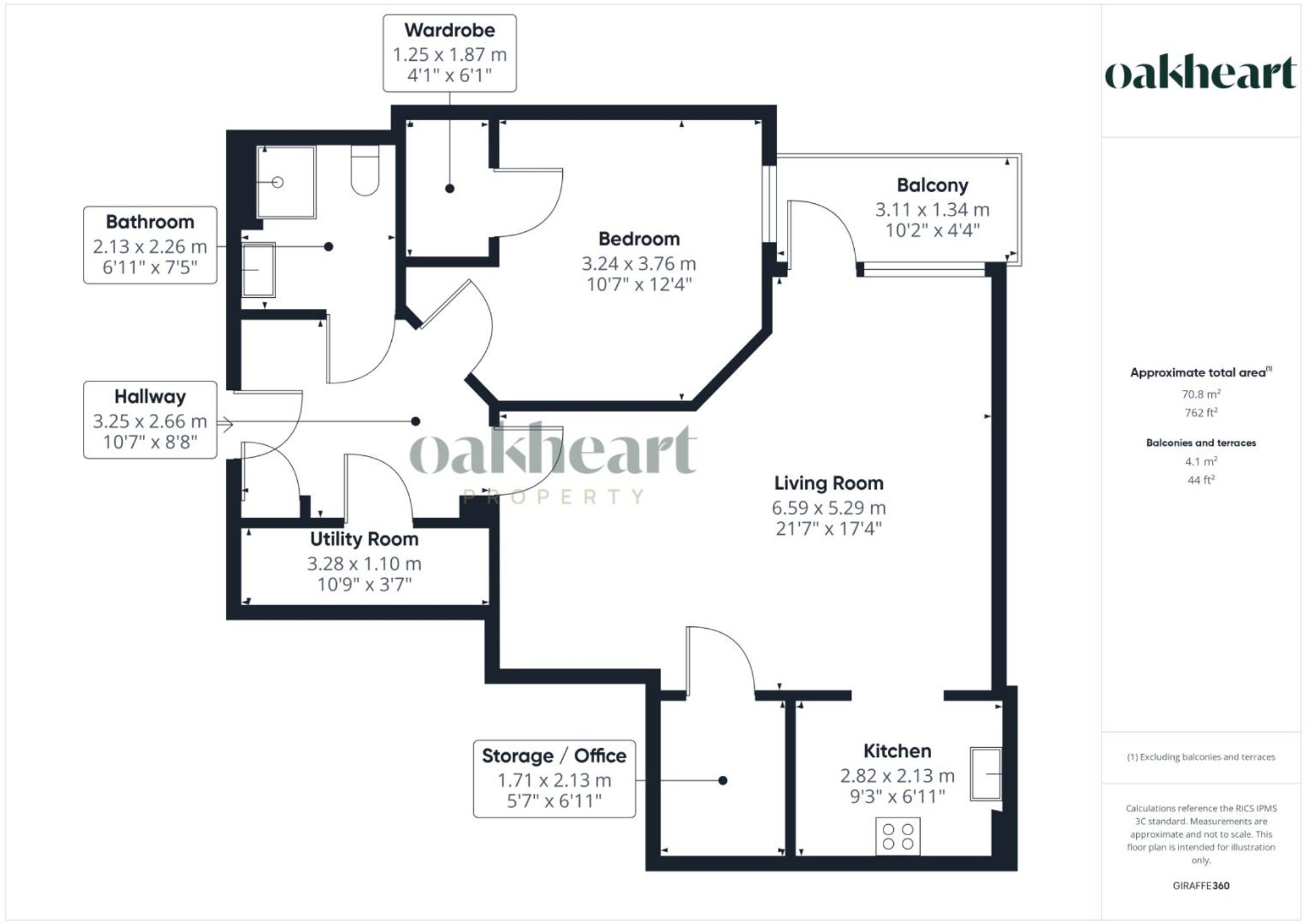 Butt Road, Lancer House Butt Road, CO2 floorplan