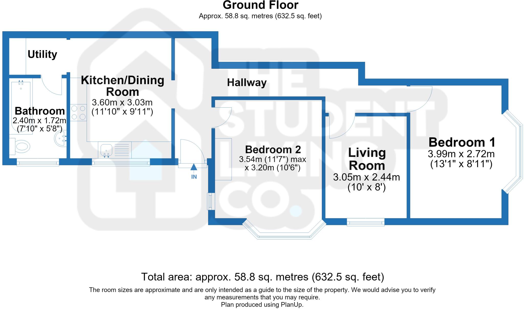 Tennyson Street, Arboretum floorplan