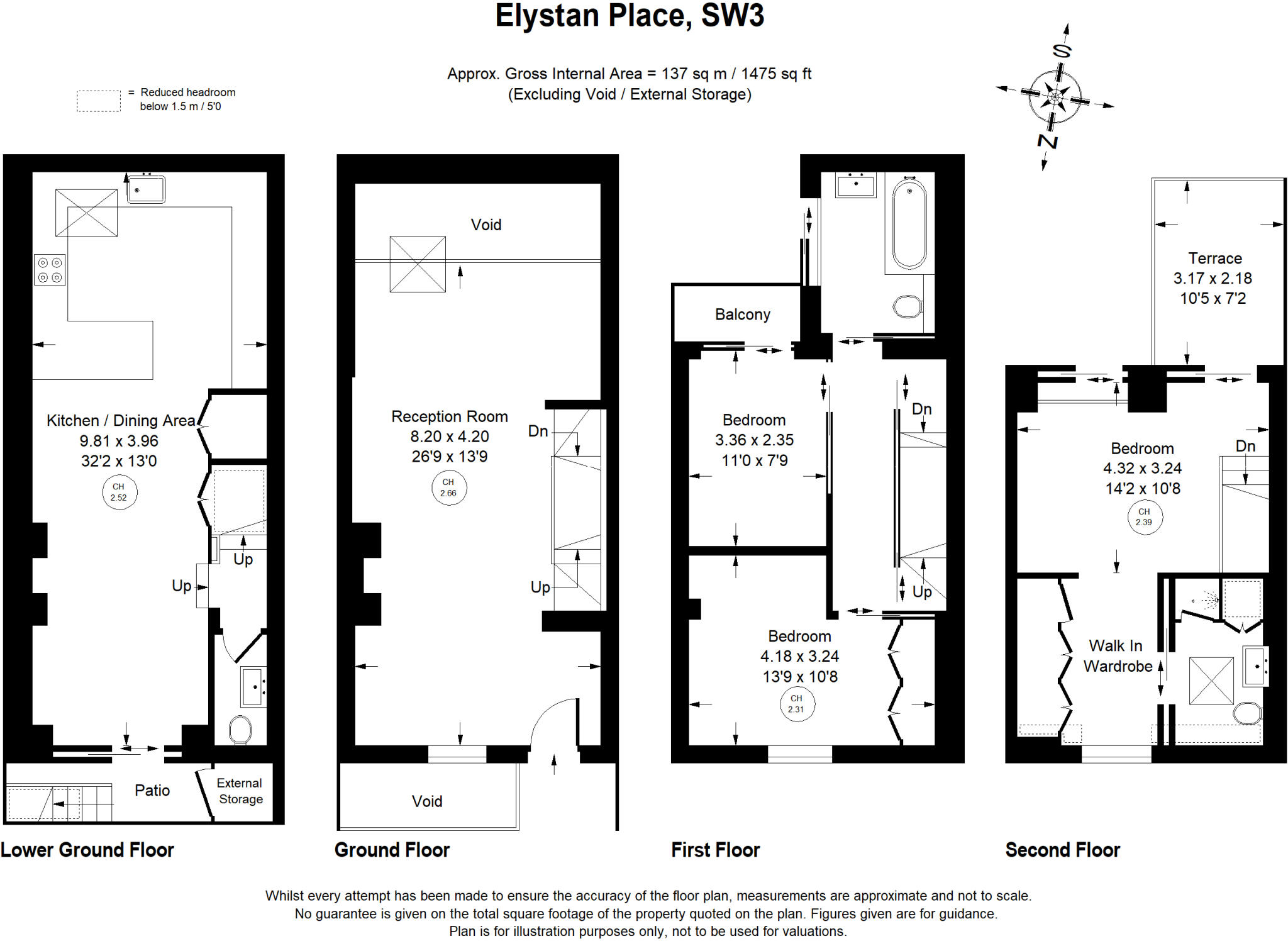 Elystan Place, London, SW3 floorplan