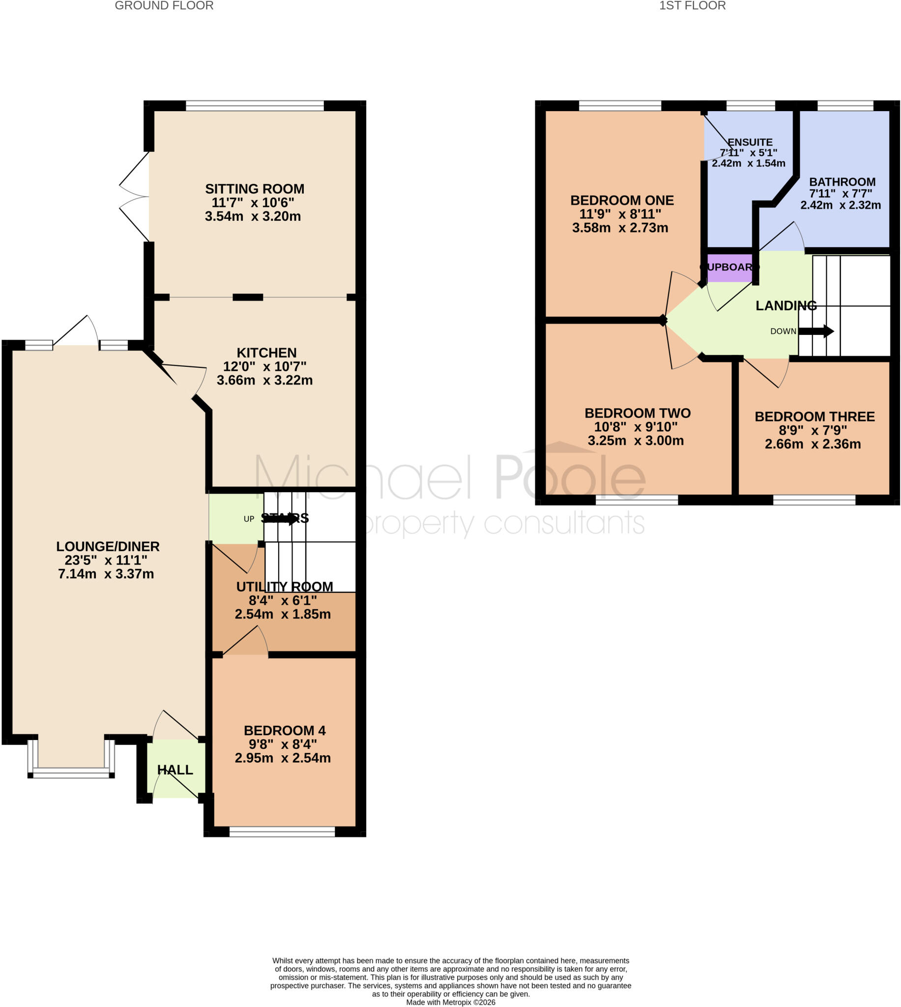 Beacons Lane, Ingleby Barwick floorplan